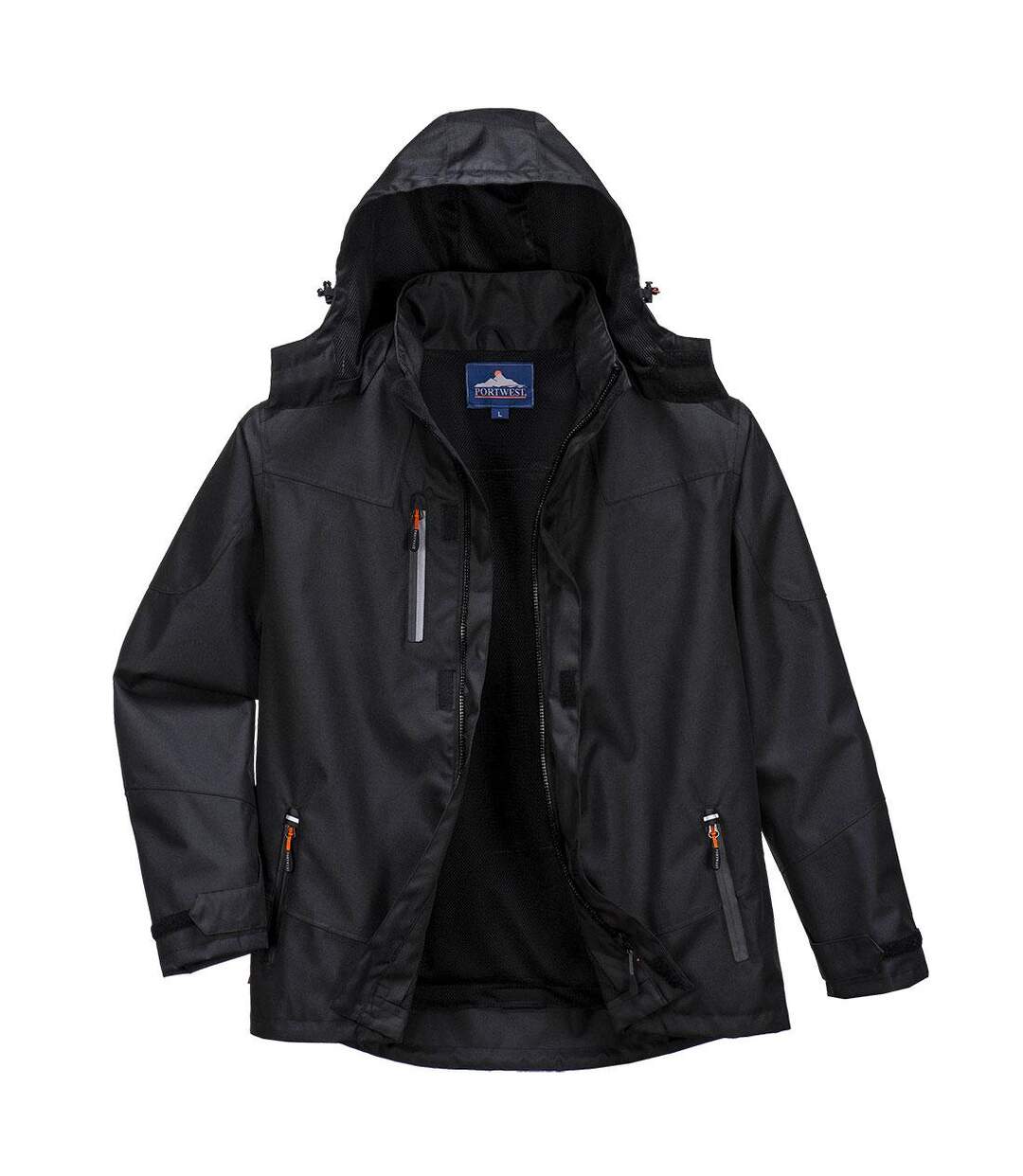 Veste outcoach homme noir Portwest Portwest