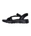 Sandales Motif/style Chiné Go Walk Femme Noir Chiné Skechers-2