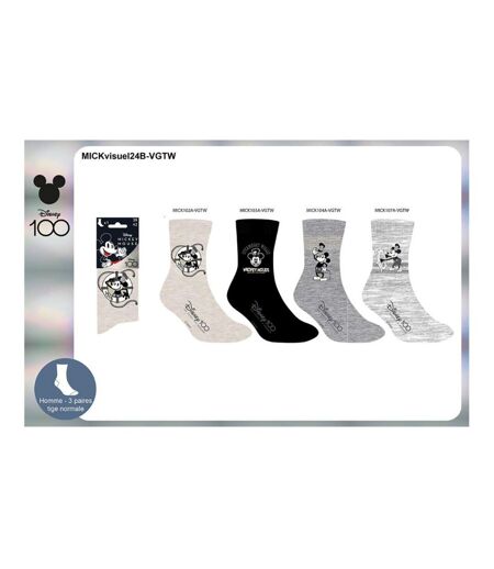 Chaussettes Pack HOMME MICKEY - Pack de 8