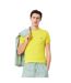 T-shirt Motif/style Brodé Homme Jaune Lacoste-4