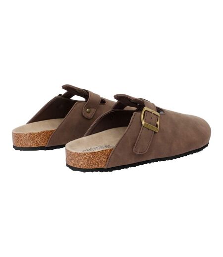 Mules kaber homme marron foncé Regatta