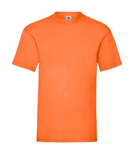 T-shirt valueweight homme orange Fruit of the Loom