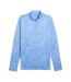 Sweat d'entraînement bleu homme puma teamcup training 1/4-1