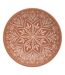 Lot de 6 Assiettes Creuses en Céramique Inès 20cm Terracotta-2