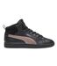 Womens/ladies Smash Trainers  Black Puma-1