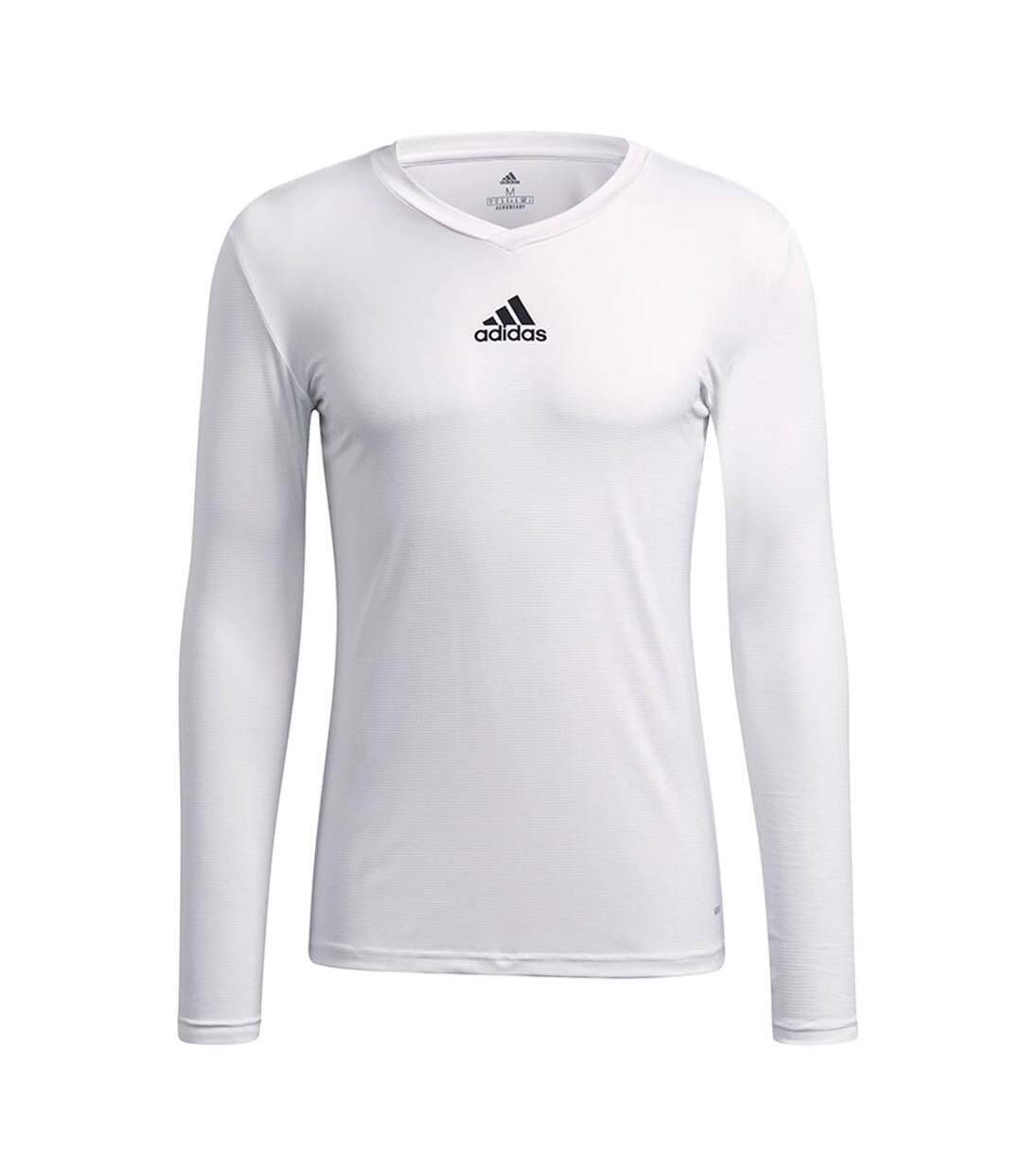 T-shirt Team Base Homme Blanc Adidas-1