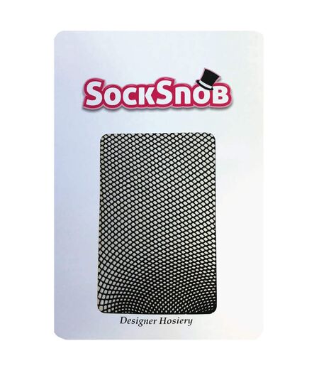 Ladies Black Soft Fishnet Stockings