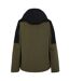 Veste 3-en-1 Wentwood Homme Vert Kaki Foncé Noir Regatta-3