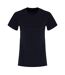 TriDri Womens/Ladies Embossed Panel T-Shirt (French Navy)
