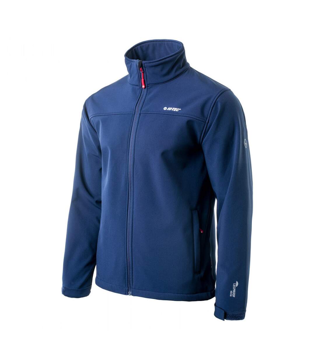 Veste Softshell Lingen Homme Bleu Marine Orange Rouge Hi-Tec-3