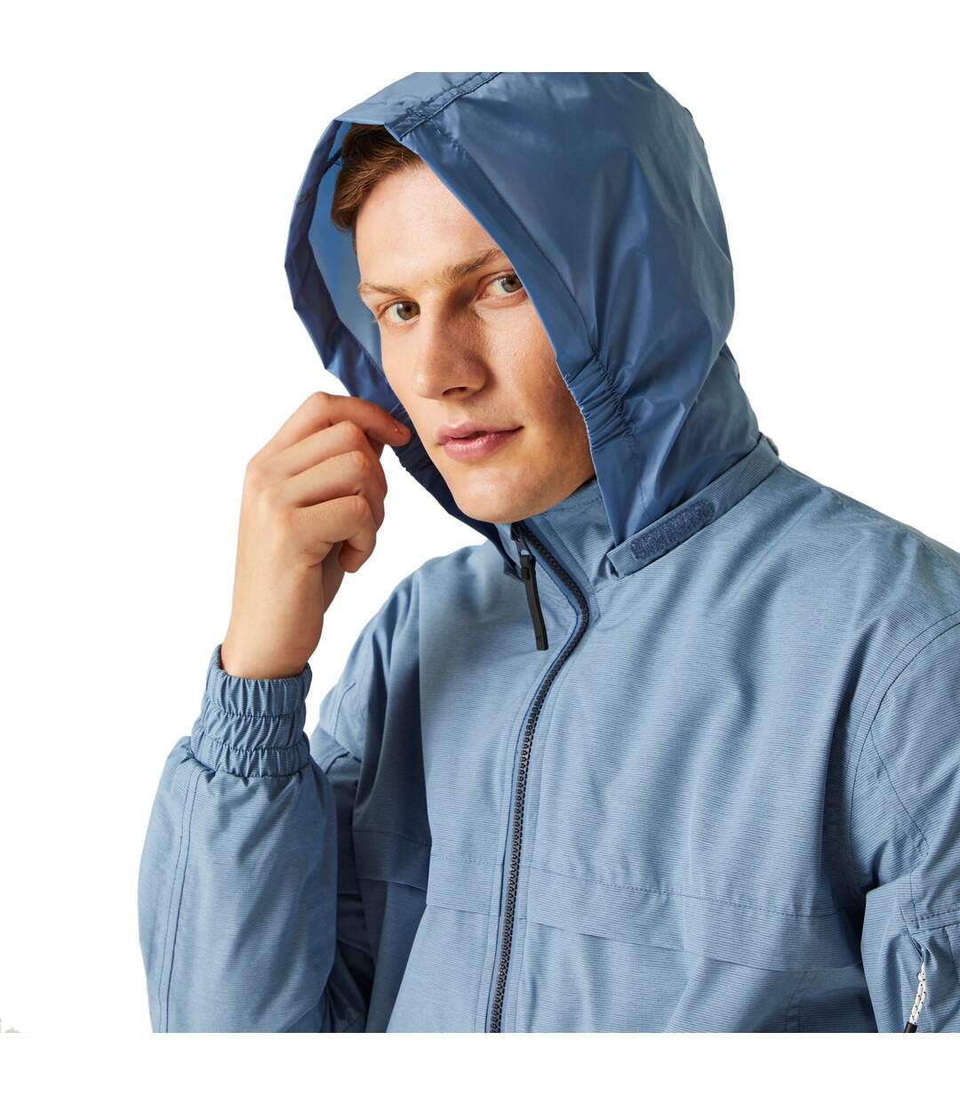 Veste imperméable shorebay homme bleu à rayures Regatta-4