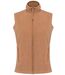 Gilet sans manches micro polaire femme - K906 - beige camel chiné heather