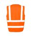 Gilet haute visibilité executive adulte orange fluo SAFE-GUARD by Result-2