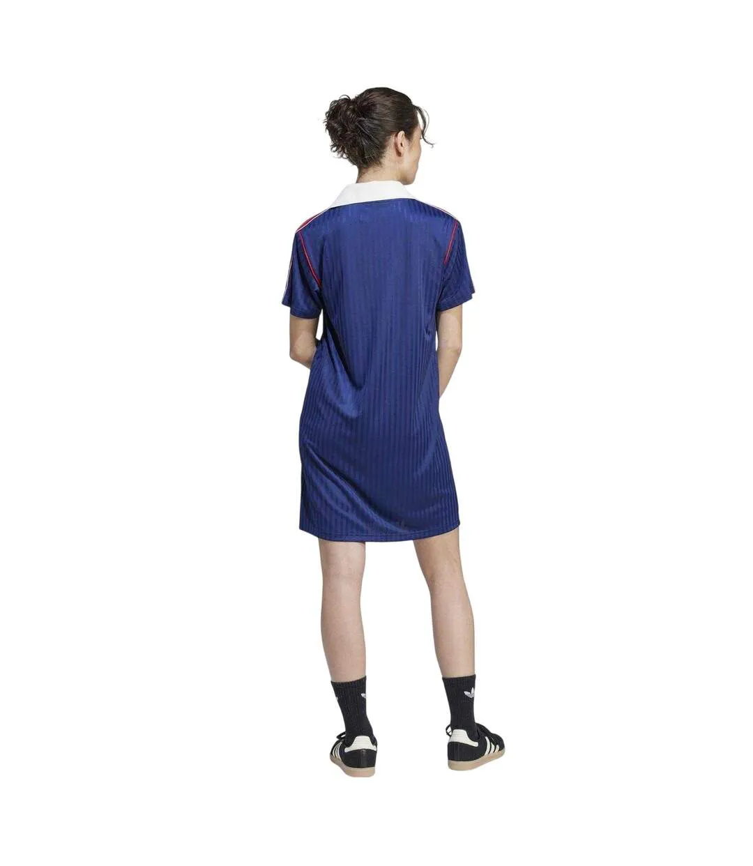 Robe T-shirt Motif/style Arsenal Fc Femme Bleu Nuit Adidas-3