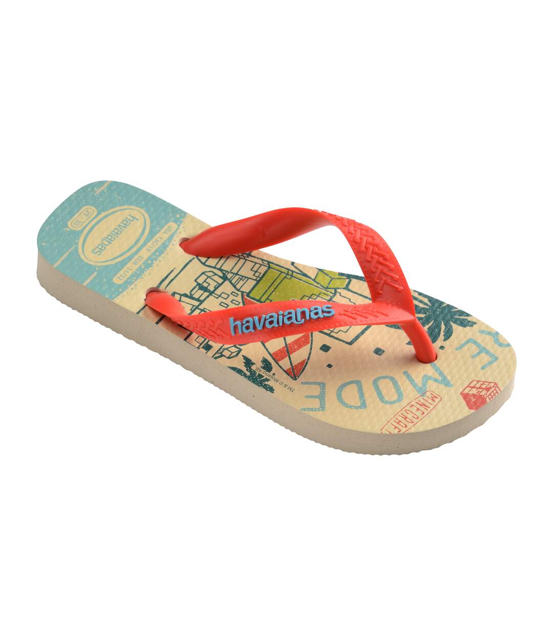 Tong Enfant Havaianas Minecraft