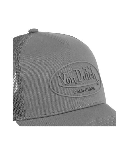 Casquette baseball avec filet adulte avec logo rubber print LOG Vondutch