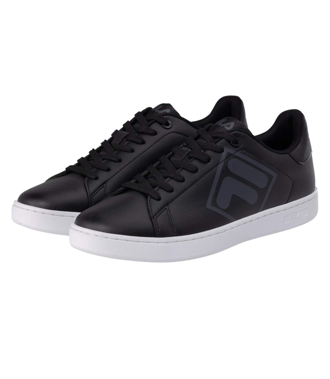 Baskets Motif/style Logo Courtbay Homme Noir Fila-1