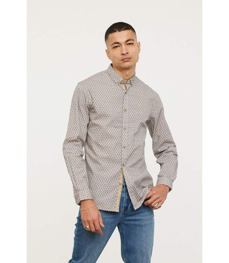 Chemise manches longues coton slim DUMY