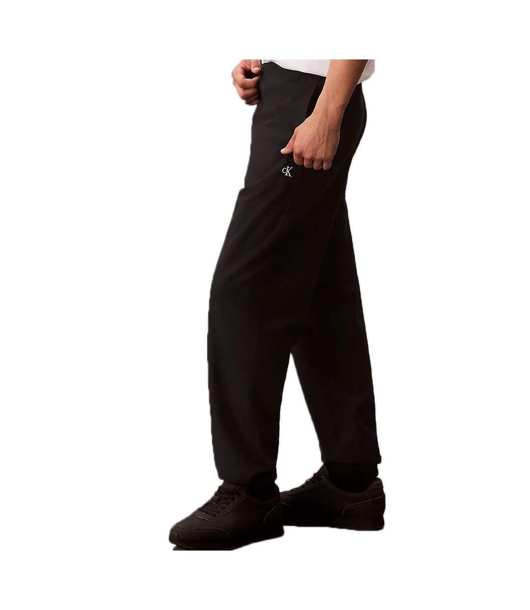 Pantalon fluide marine homme calvin klein jeans premium-3