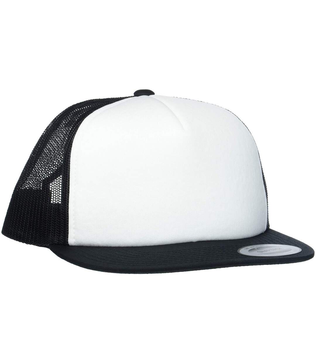 Casquette Trucker Noir Blanc Flexfit-1