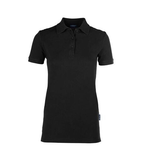 Polo Luxury Femme Noir HRM