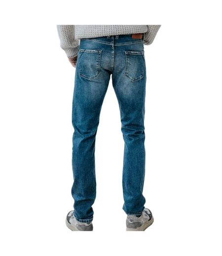 Jean slim bleu foncé homme freeman porter dustee