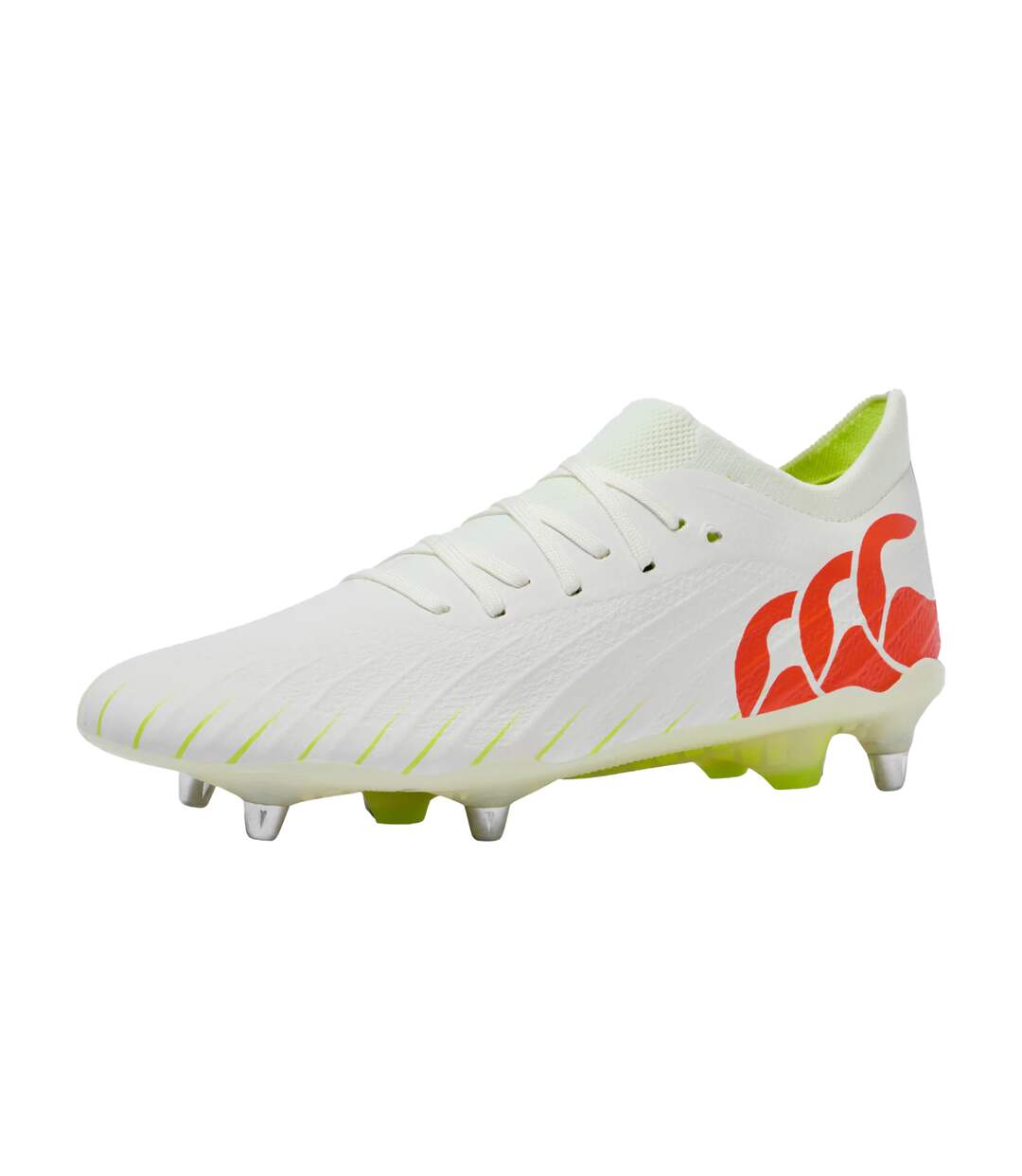 Unisex Adult Speed Falcon Elite Soft Ground Rugby Boots Snow White Canterbury-1
