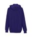 Russell Colour Mens Hooded Sweatshirt / Hoodie (Purple)