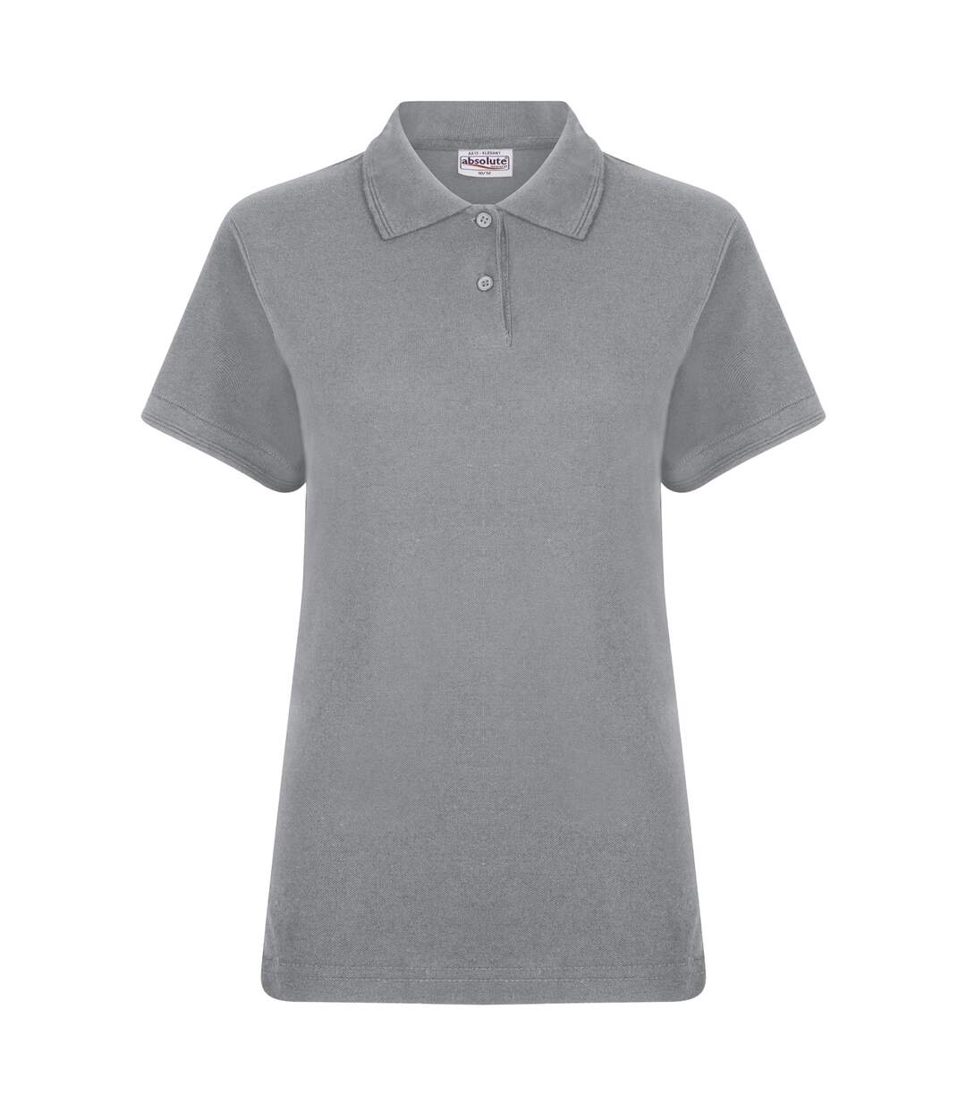 Polo Elegant Femme Gris Chiné Absolute Apparel-1