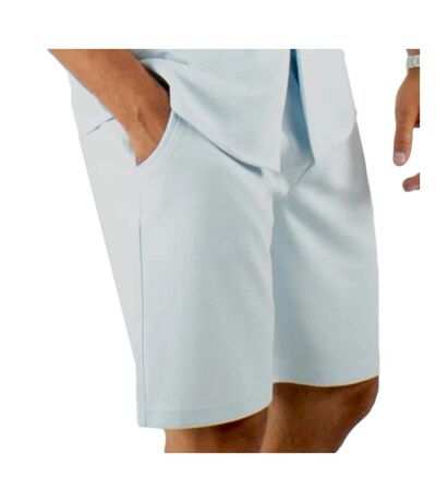 Short bleu homme paname brothers poly - l
