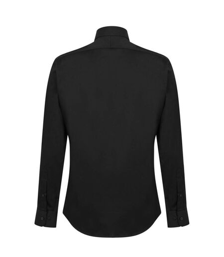 Chemise Homme Noir Haines And Bonner
