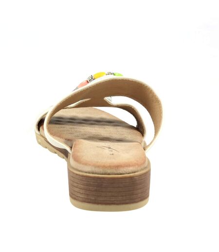 Sandales Elsa Femme Blanc Lunar