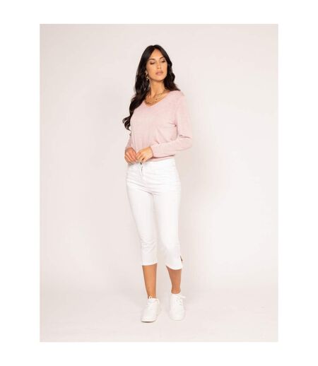 Pantacourt slim en coton stretch XETRA