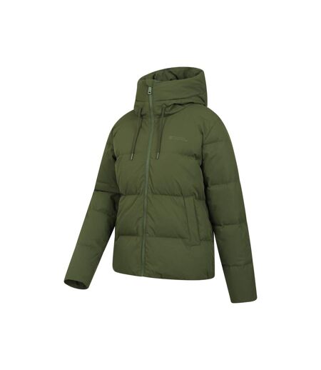 Mountain Warehouse Womens/Ladies Cosy Extreme Short Down Jacket (Green) - UTMW1904