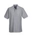 Russell Mens Polycotton Pique Hardwearing Polo Shirt (Light Oxford)