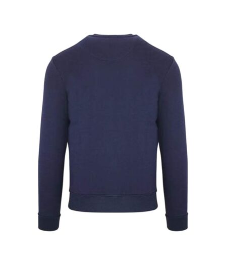 Sweat Motif/style Logo Arqué Homme Bleu Marine Aquascutum