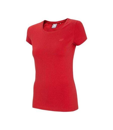 Womens/ladies T-shirt Red 4F