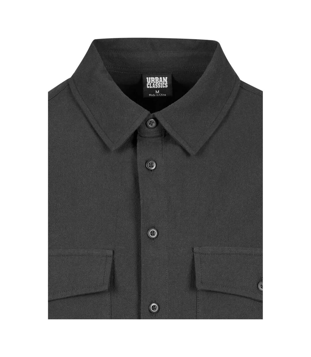 Chemise Basic Homme Noir Urban Classics-4