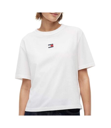 T-Shirt blanc tommy hilfiger badge