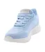 Womens/ladies Como Logo Low Cut Trainers Skyblue Washed White Ellesse-4