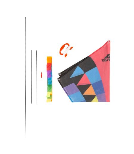 Cracker Diamond Kite One Size Multicoloured Trespass