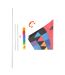Cracker Diamond Kite One Size Multicoloured Trespass-2