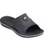 Claquettes Awerten Homme Noir Blanc Martes-1