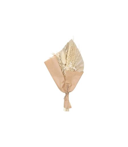 Mini Bouquet de Fleurs Naturelles Seav 30cm Beige