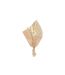 Mini Bouquet de Fleurs Naturelles Seav 30cm Beige-3