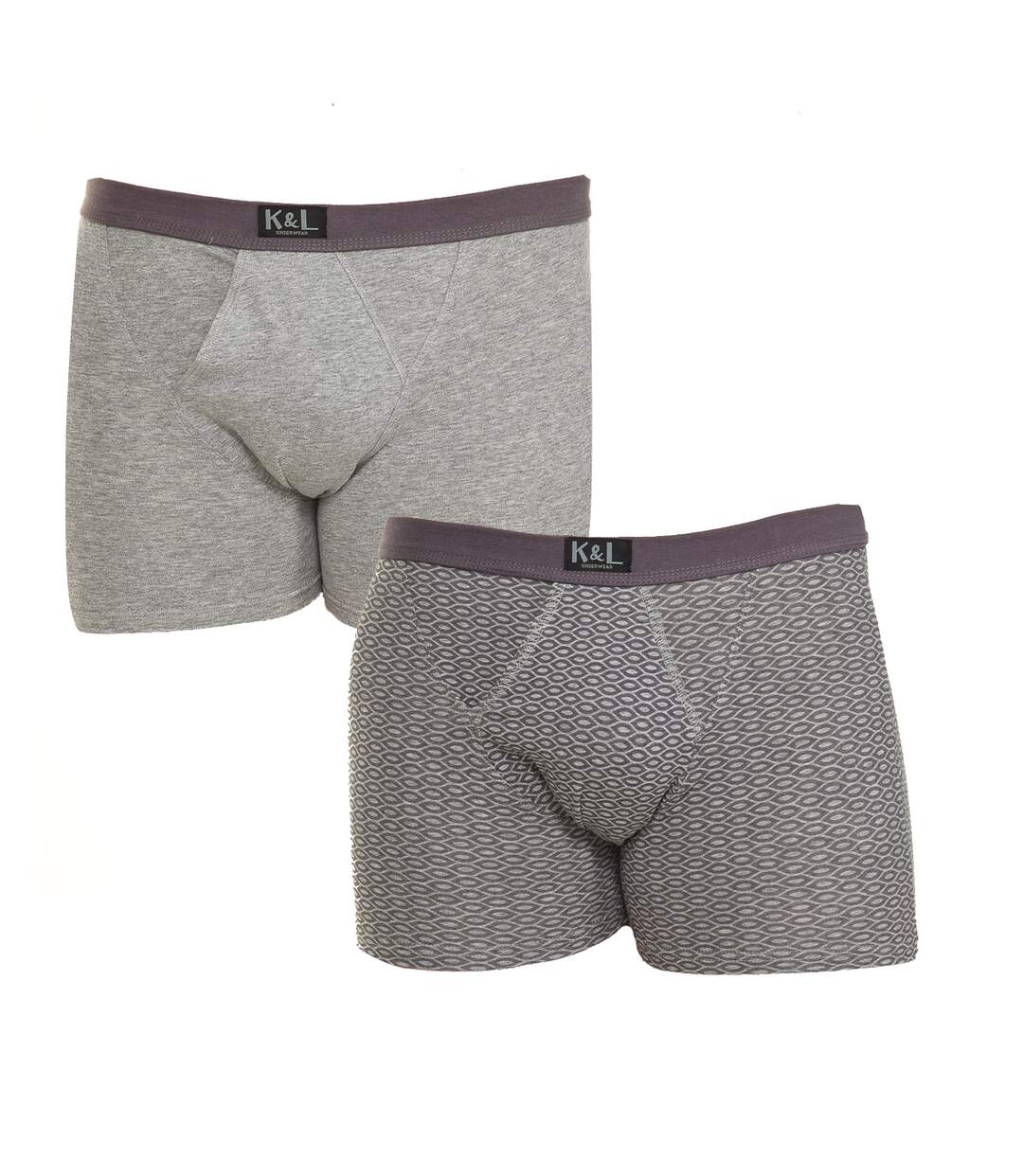 Pack-2 Boxers Ouverts Basic KL2011 homme-1