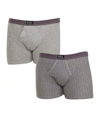 Pack-2 Boxers Ouverts Basic KL2011 homme