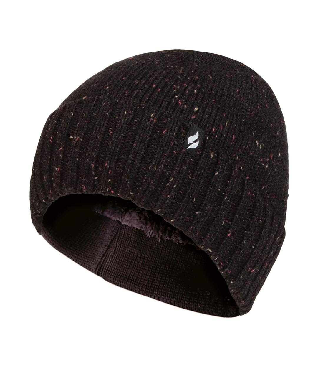 Warm Ribbed Cuff Beanie Hat for Men | Fleece Lined Chunky Winter Hat-1