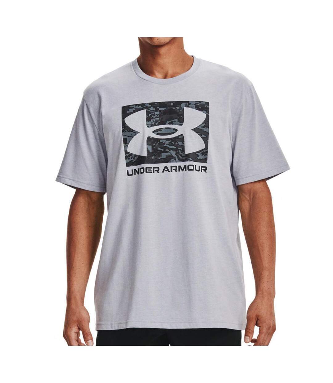 T-shirt Gris Homme Under Armour Camo-1