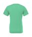 Canvas Mens Triblend V-Neck Short Sleeve T-Shirt (Green Triblend)